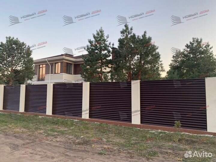 Забор жалюзи еврозабор