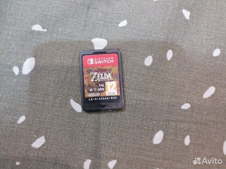 Картридж Zelda Breath of the Wild