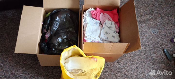 Детские вещи пакетом на девочку