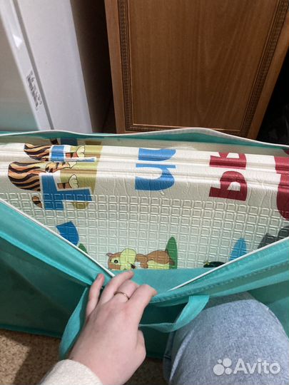 Складной детский коврик