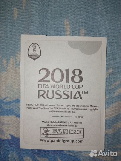 Наклейки panini FIFA 2018 цена за 2 шт сразу