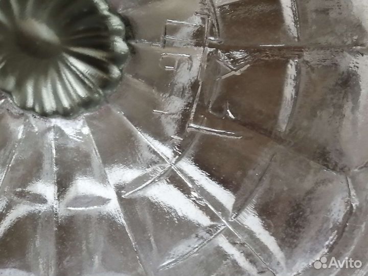 Ваза для фруктов на ножке СССР