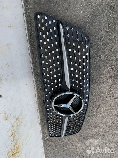 Решетка Mercedes ML 164 Diamond рестайлинг