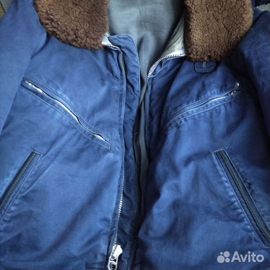 Летнотехническая зимняя куртка 1985 года 46 р-р