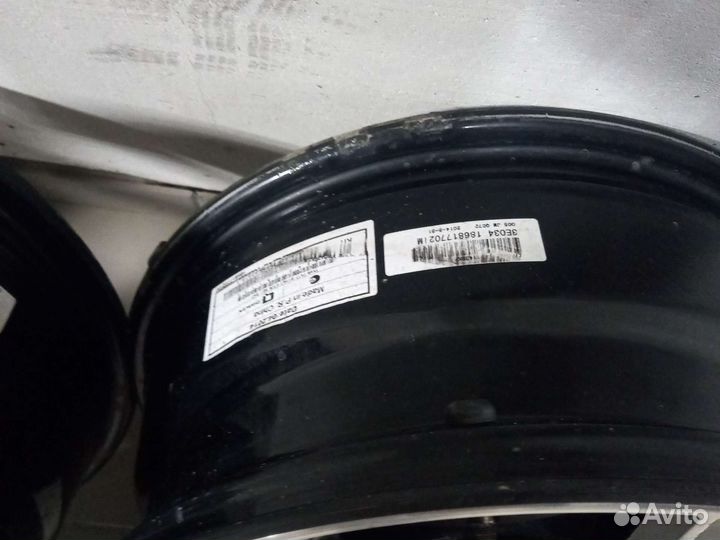 Литые диски toyota r 17 4 шт