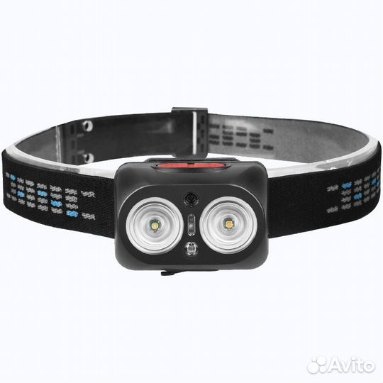 Фонарик G7 с датчиком движения (свет белый и синий