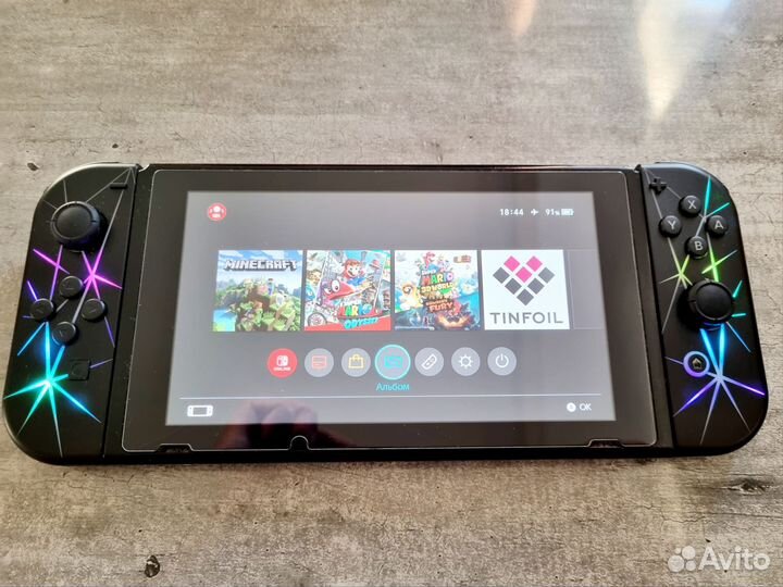 Nintendo Switch rev 2 прошитая