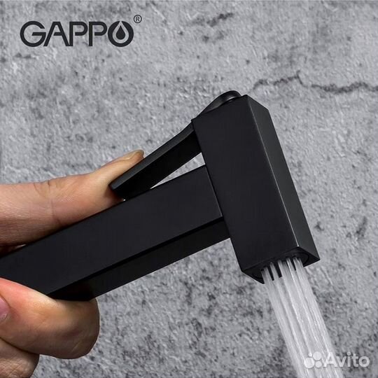 Смеситель с гигиеническим душем Gappo G7207-6