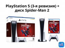 Sony PlayStation 5 PS5 +Spider-Man 2 +Гарантия год