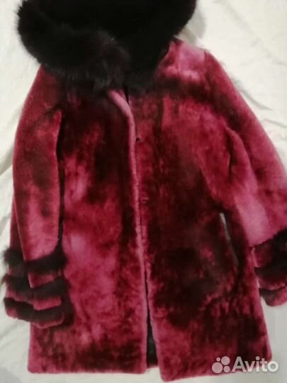 Шуба мутоновая 46