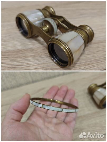 Бинокль театральный Busch латунь перламутр Браслет