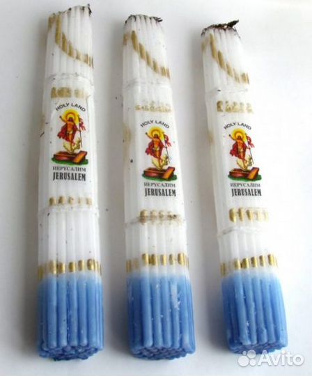 Свечи восковые церковные