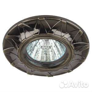 Светильник встраиваемый эра KL68 SB (10шт.)