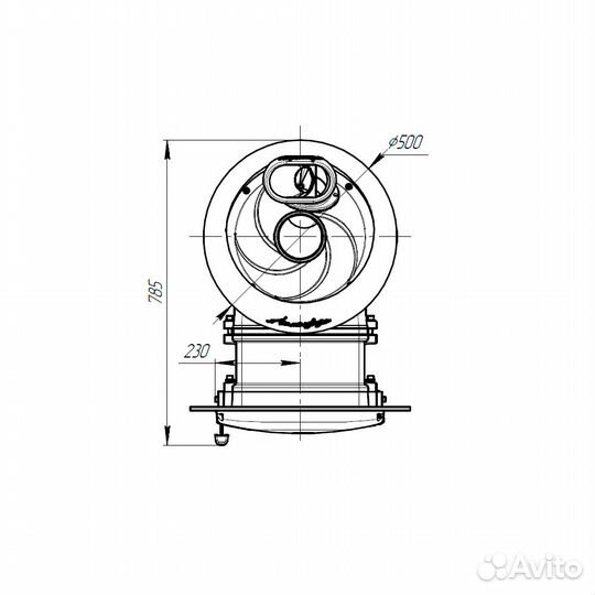Печь Для Бани Атмосфера L+ ламели «Талькохлорит» н
