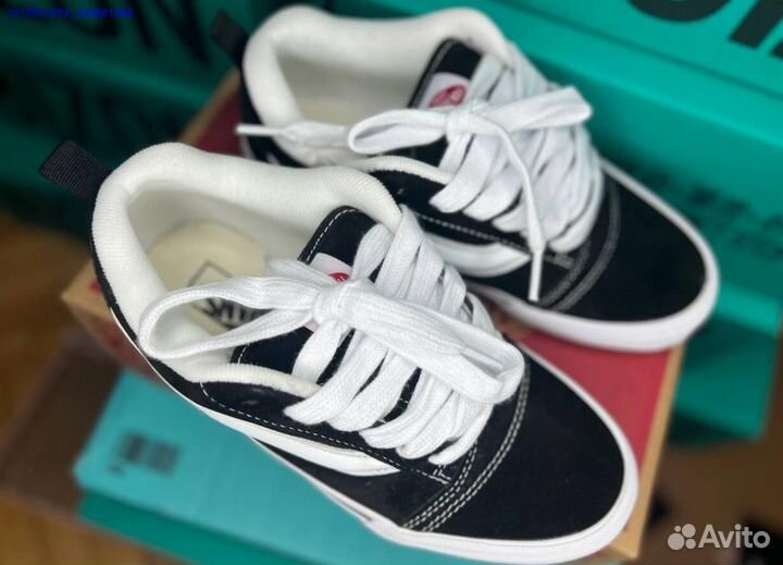 Кроссовки vans knu skool дутыши оригинал Poizon