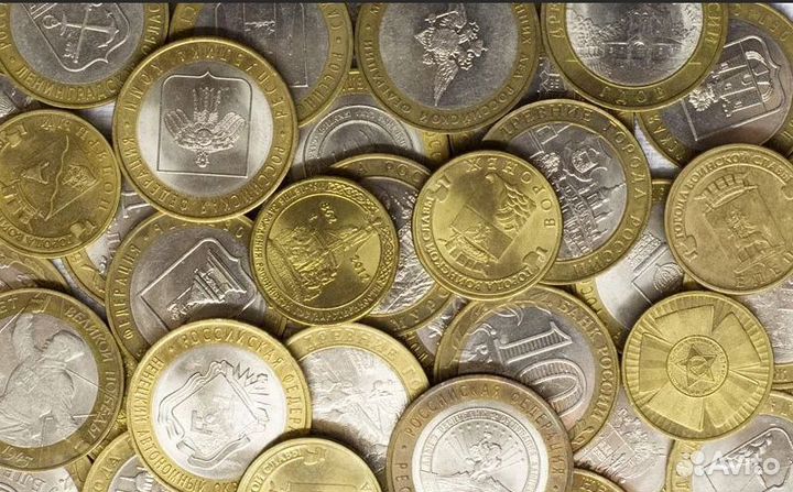 Юбилейные монеты 10