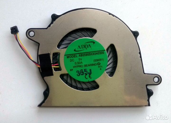 Кулер для Sony SVT112 p/n: AB05905HX040300