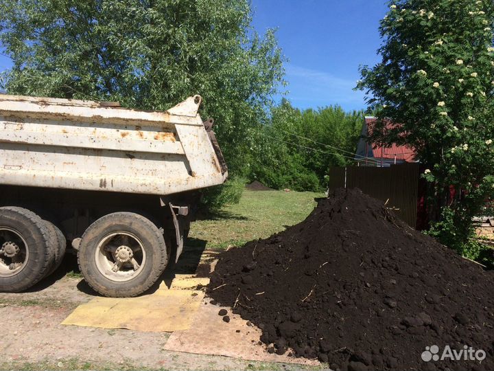 Чернозем, перегной, навоз, торф