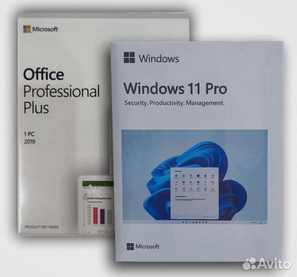 Ключ Windows 10&11 Pro, Home - Server, Office 21