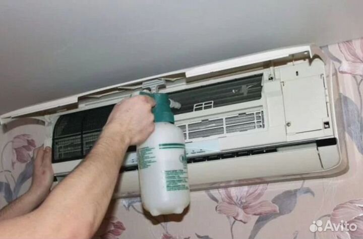 Чистка ремонт мотаж кондиционеров
