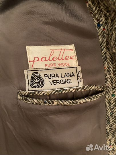 Шерстяной пиджак унисекс