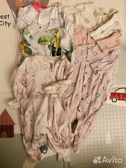 Комбинезоны 62 68 пакетом