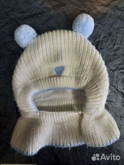 Шапка шлем весна-осень