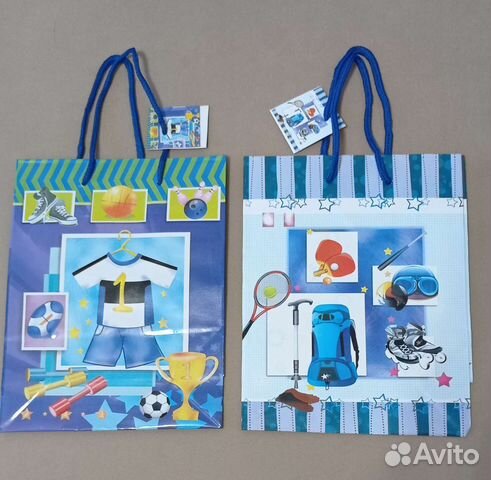 Пакеты бумажные 18х23х8