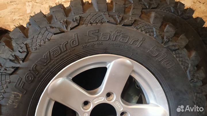 Колёса нива/уаз р15 safari 510