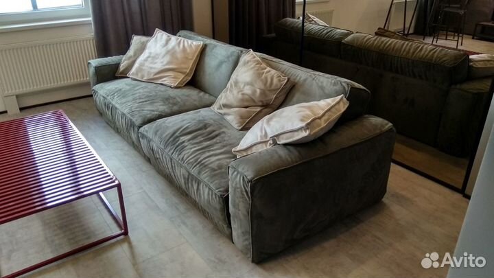 Стильный мягкий современный диван раскладной лофт