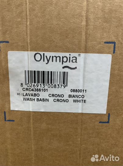 Раковинa Olimpia Италия lavbo CRO4366101