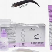 Schwarzkopf igora bonacrom краска для бровей черн