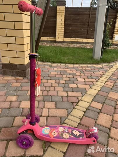Самокат детский трехколесный бу