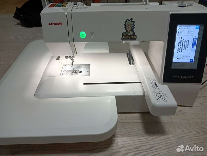 Вышивальная машина janome memory craft 500e