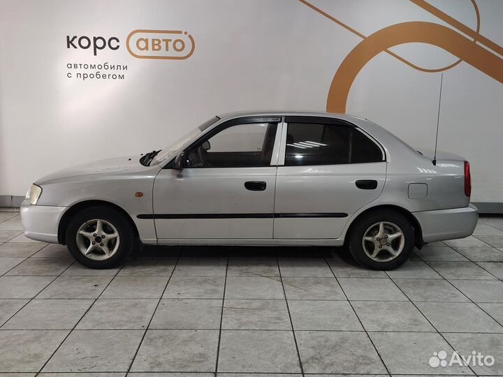 Hyundai Accent 1.5 МТ, 2004, 193 000 км