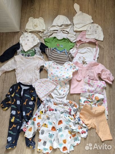 Одежда для новорожденных 56 62 в доставке