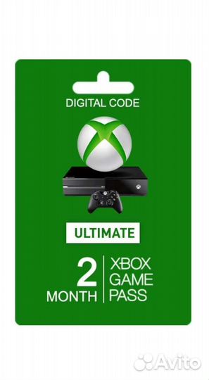 Game pass ultimate 2 месяца
