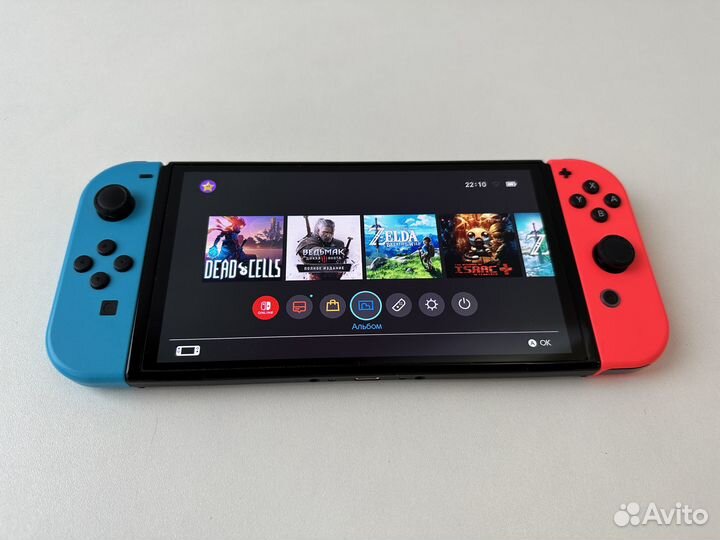 Nintendo Switch Oled 256gb вылеченный