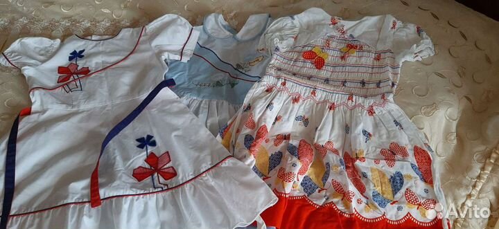 Платье детское,времен 80гг., пр-во кнр
