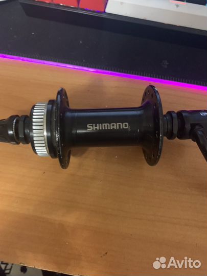 Втулка передняя shimano tx-505