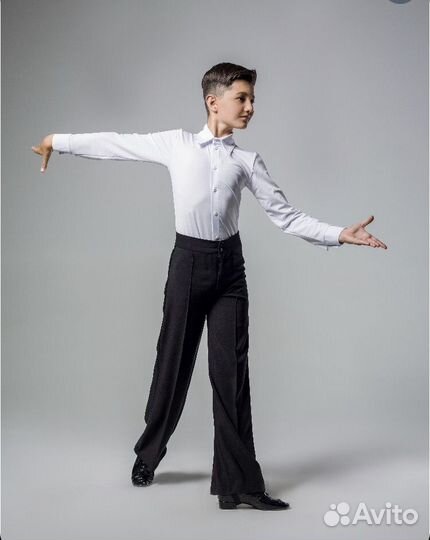 Брюки и рубашка для бальных танцев Maison 116-122