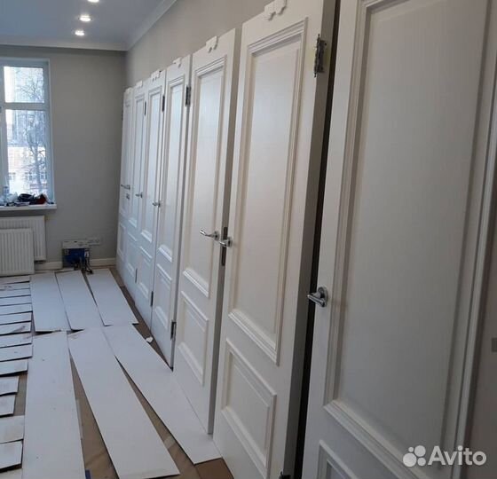 Установка межкомнатных дверей