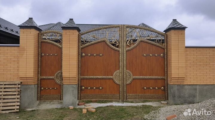 Кованные ворота