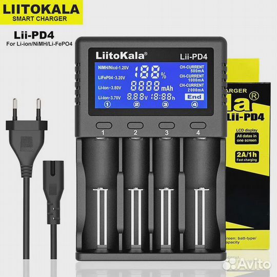 Зарядное устройство LiitoKala Lii-PD4
