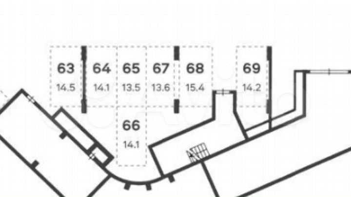 Машиноместо, 14 м²