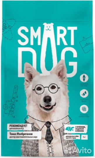 Smart Dog сухой корм Для взрослых собак крупных по