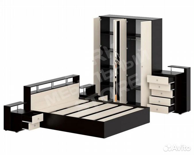 Кровать двуспальная