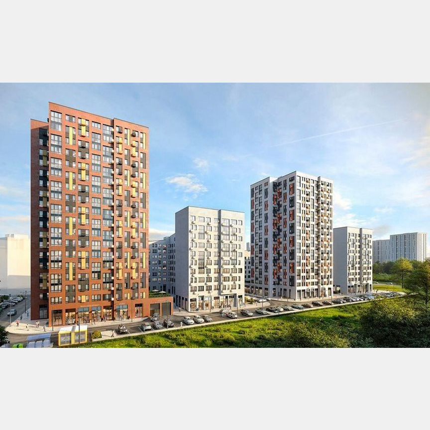 3-к. квартира, 69,3 м², 17/18 эт.