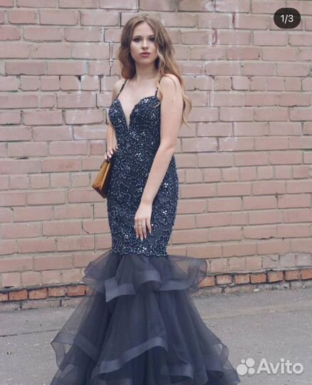 Вечернее платье на торжество 40-42