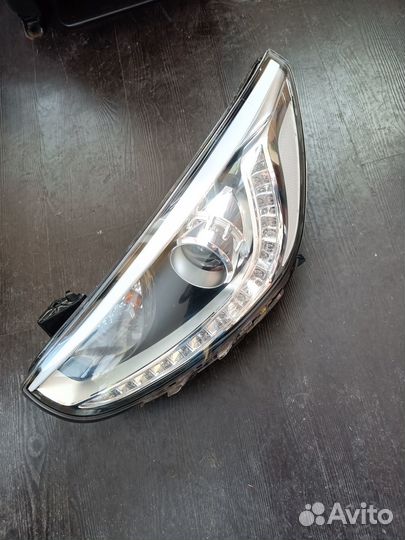 Hyundai Solaris фара левая оригинал